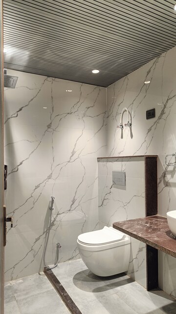 Attached Bathroom in 2 BHK Apartment at Raja Park – for Rent