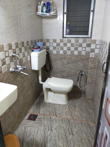 Attached Bathroom in 1 BHK Apartment at Bhakti Park Anand Nagar, Anand Nagar – for Rent