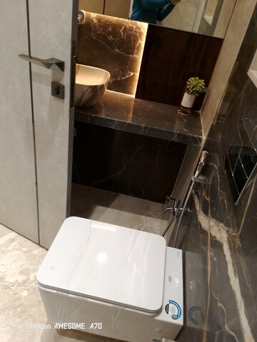 Attached Bathroom in 2 BHK Apartment at Gundecha Symphony, Andheri West – for Rent