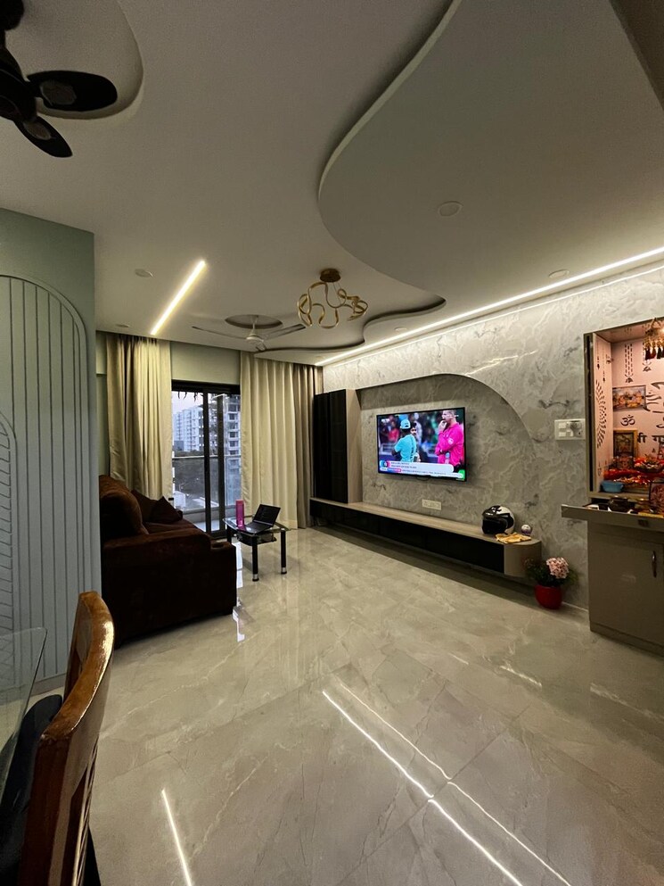 Living Room, choice-goodwill-crescent 2 Bedroom 751 Sq.Ft. Apartment In Mundhwa Pune 8502762