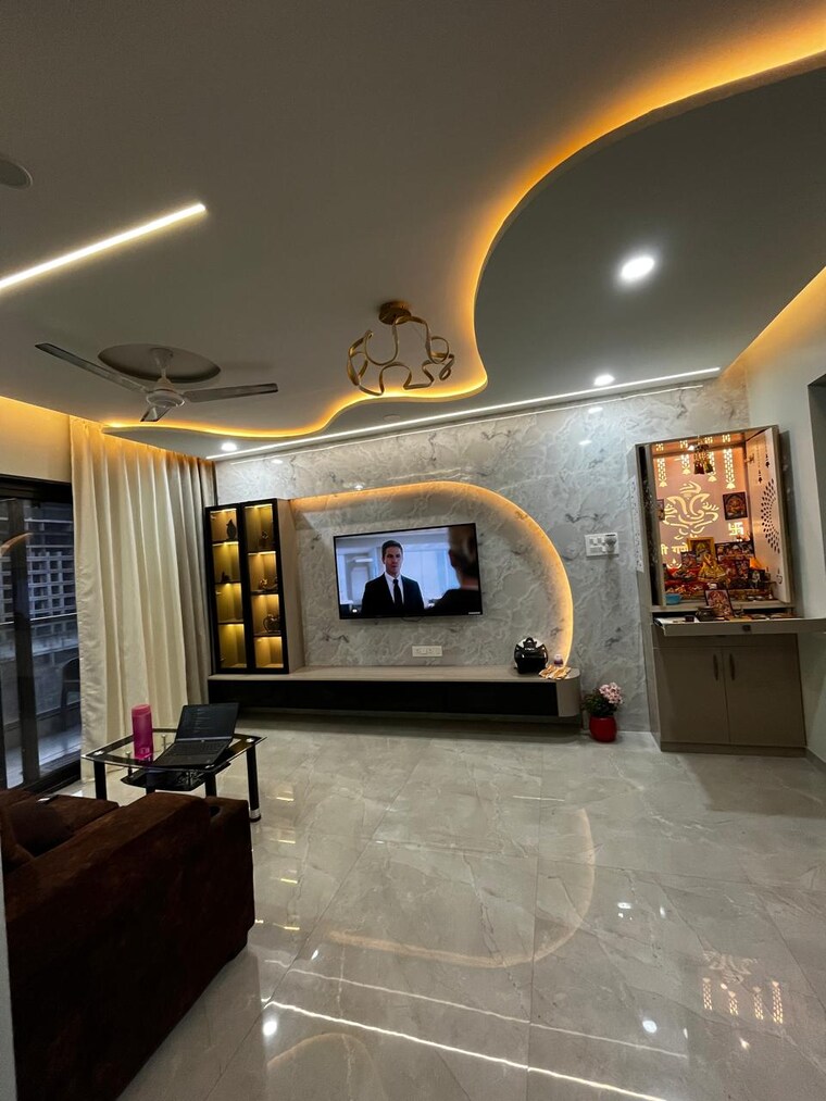 Living Room, choice-goodwill-crescent 2 Bedroom 751 Sq.Ft. Apartment In Mundhwa Pune 8502762