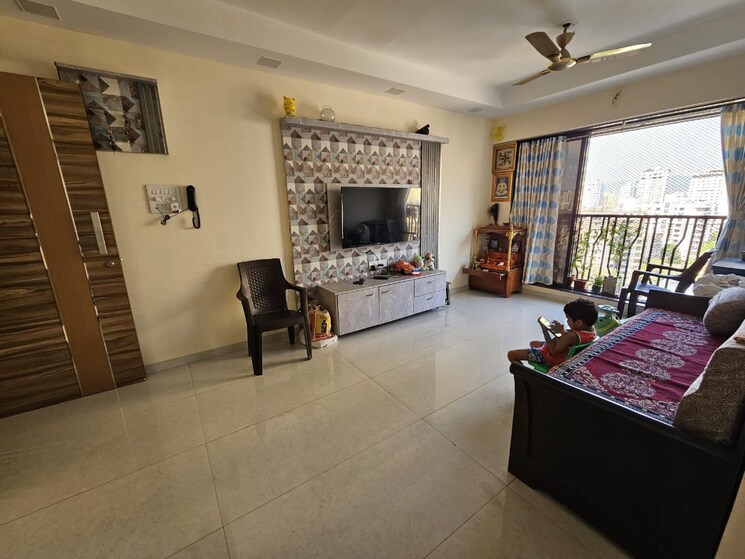 Living Room, orlem-peace 2 Bedroom 612 Sq.Ft. Apartment In Malad West Mumbai 8502796