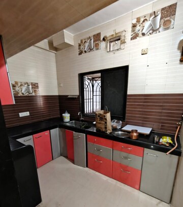 Kitchen in 2 BHK Apartment at Sector 16 Kopar Khairane – for Rent