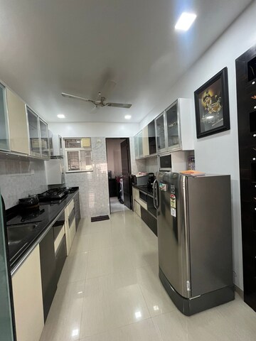 Kitchen in 3 BHK Apartment at Pimple Saudagar – for Sale