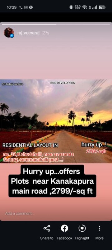   Plot at Yelahanka – for Sale