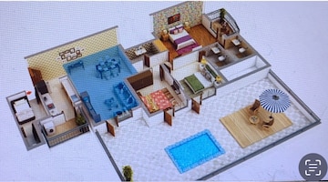 Floor Plan in 3.5 BHK Apartment at Pareena The Elite Residences, Sector 99 – for Sale