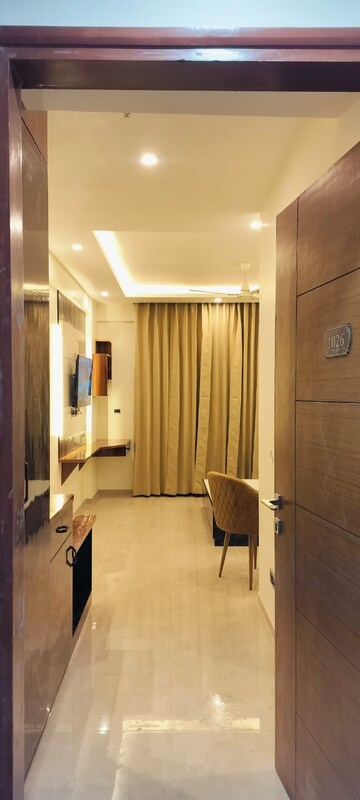 Living Room in Studio Apartment at Omaxe Hazratganj, Gomti Nagar – for Rent
