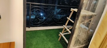 Balcony in Studio Apartment at Omaxe Hazratganj, Gomti Nagar – for Rent