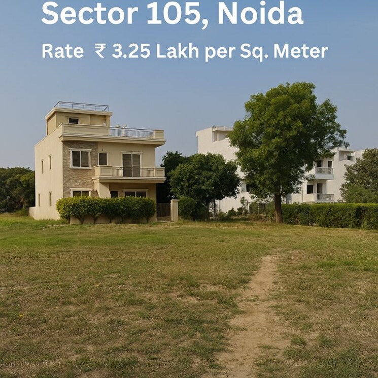 Exterior View, super-mig  3230 Sq.Ft. Plot In Sector 105 Noida 8503046