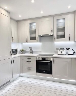 Kitchen in 2 BHK Apartment at Nasirpur Dwarka – for Sale