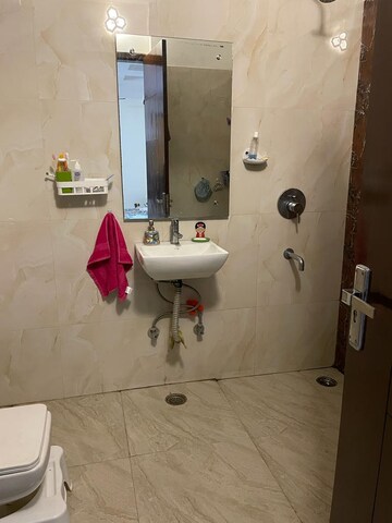 Attached Bathroom in 2 BHK Apartment at One Farms, Sector 47 – for Rent