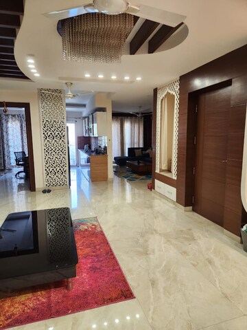 Living Room in 3 BHK Builder Floor at RWA Residential Society Sector 46, Sector 46 – for Rent