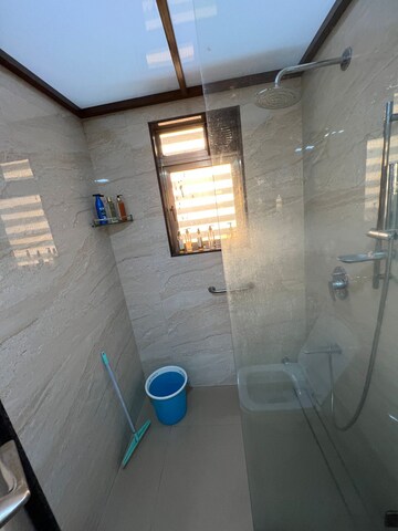 Attached Bathroom in 2 BHK Apartment at Lokhandwala Residency, Worli – for Rent