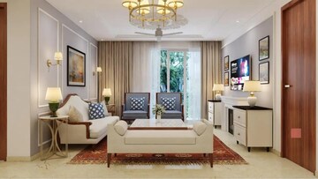 Living Room in 3.5 BHK Apartment at Hero Homes Palatial, Sector 104 – for Sale