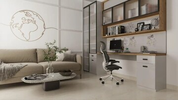 Living Room in 3.5 BHK Apartment at Hero Homes Palatial, Sector 104 – for Sale