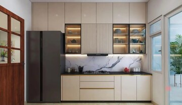Kitchen in 3.5 BHK Apartment at Hero Homes Palatial, Sector 104 – for Sale