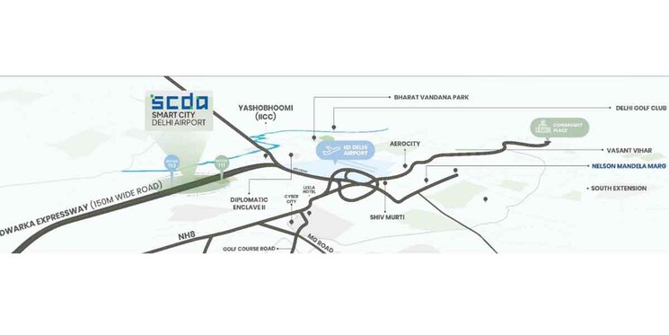 Map Location, m3m-mansion 3.5 Bedroom 2077 Sq.Ft. Apartment In Sector 113 Gurgaon 8503286