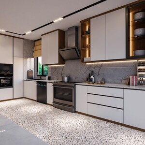 Kitchen in 3.5 BHK Apartment at M3M Mansion, Sector 113 – for Sale