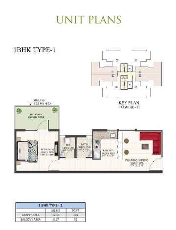  2 BHK Apartment at Supertech The Valley, Sector 78 – for Sale