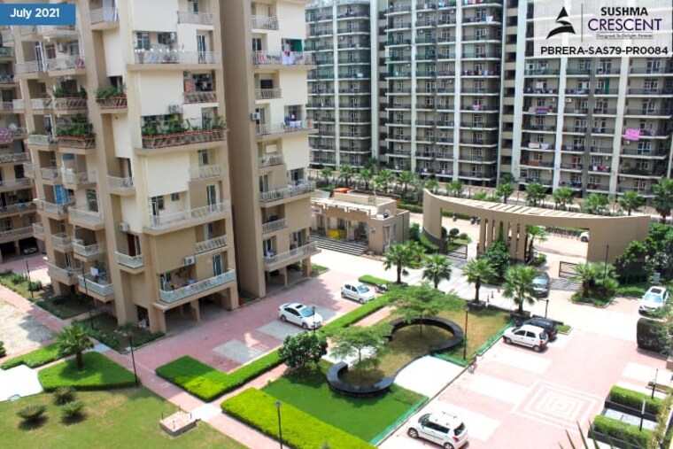 Exterior View, sushma-crescent 3 Bedroom 1860 Sq.Ft. Apartment In Dhakoli Zirakpur 8503314
