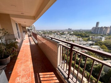 Balcony in 4 BHK Apartment at Brisk Lumbini Terrace Homes, Sector 109 – for Rent