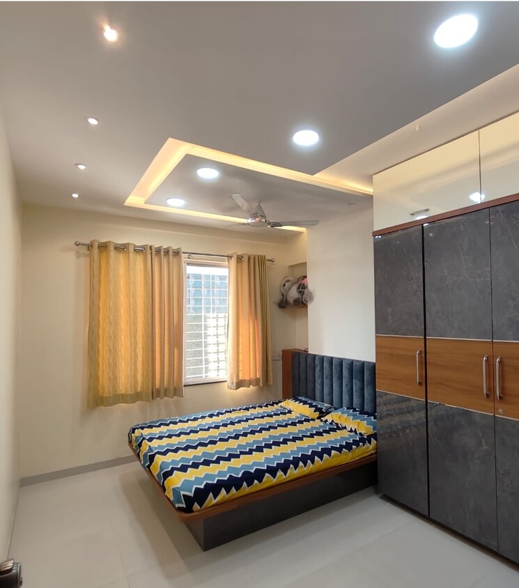 Master Bedroom, goel-ganga-florentina 3 Bedroom 1450 Sq.Ft. Apartment In Nibm Annexe Pune 8503326