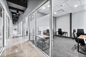 Building Lobby in  Office Space at Spaze Platinum Tower, Sector 47 – for Rent