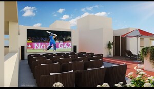 Terrace in 1 BHK Apartment at Group Satellite Aarambh, Malad East – for Sale