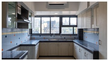 Kitchen in 4 BHK Apartment at Jivesh Terraces, Bandra West – for Rent