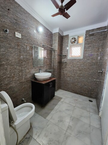 Attached Bathroom in 2 BHK Apartment at Chattarpur – for Rent
