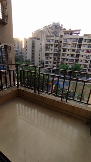 Balcony in 1 BHK Apartment at Raunak City Phase 3, Kalyan West – for Sale