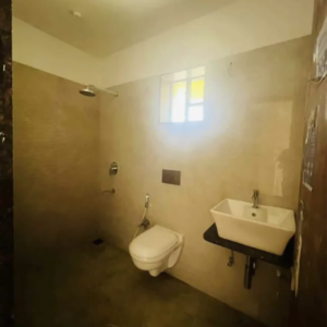 Bathroom in 2 BHK Apartment at Pachpedi Naka – for Sale