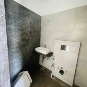 Bathroom in 2 BHK Apartment at Pachpedi Naka – for Sale