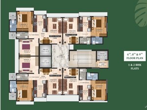  1 BHK Apartment at Shreeji Meadows 83, Vikhroli West – for Sale