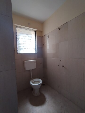 Attached Bathroom in 1 BHK Apartment at Ram Pushpanjali Residency, Owale – for Rent
