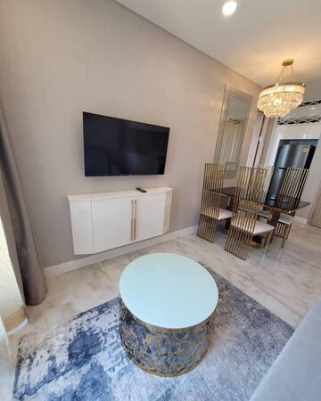 Attached Bathroom in 1 BHK Apartment at Krisumi Waterfall Residences, Sector 36a – for Rent