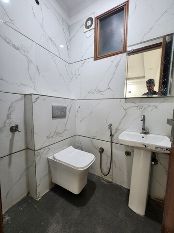Attached Bathroom in 3 BHK Builder Floor at Chattarpur – for Rent