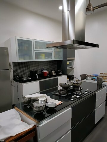 Kitchen in 4 BHK Apartment at Pride Purple The Spires, Aundh – for Rent