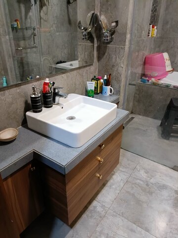 Attached Bathroom in 4 BHK Apartment at Pride Purple The Spires, Aundh – for Rent