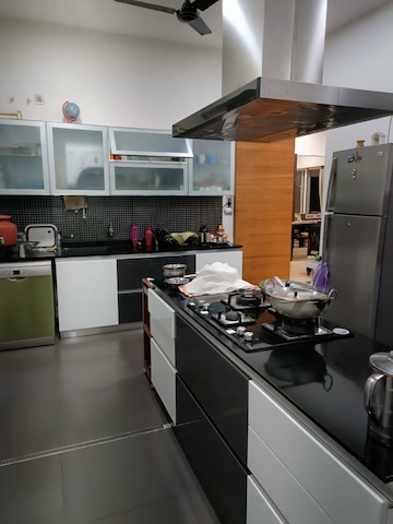 Kitchen in 4 BHK Apartment at Pride Purple The Spires, Aundh – for Rent