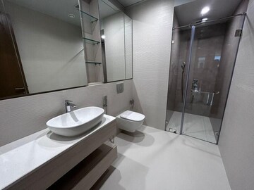 Attached Bathroom in 4 BHK Apartment at Indiabulls Blu, Worli – for Rent