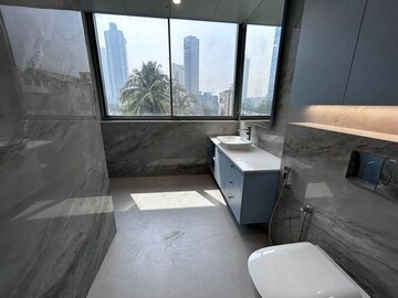 Attached Bathroom in 4 BHK Apartment at Indiabulls Blu, Worli – for Rent