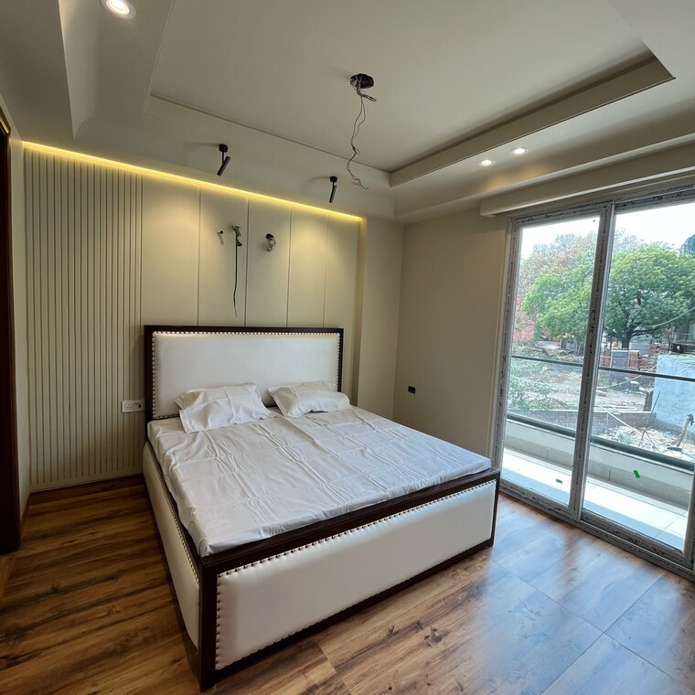 Master Bedroom, dera mandi 3 Bedroom 1200 Sq.Ft. Builder Floor In Dera Mandi Delhi 8503807