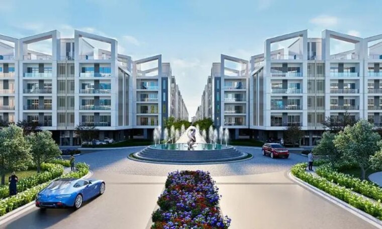 Exterior View, signature-global-daxin-vistas 3 Bedroom 1500 Sq.Ft. Builder Floor In Bhondsi Gurgaon 8503975