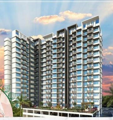 1 BHK Apartment – Exterior View View at MS Vrindavan City, Ambivali - for Sale