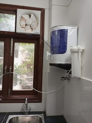 Kitchen in 1 BHK Builder Floor at Saket – for Rent