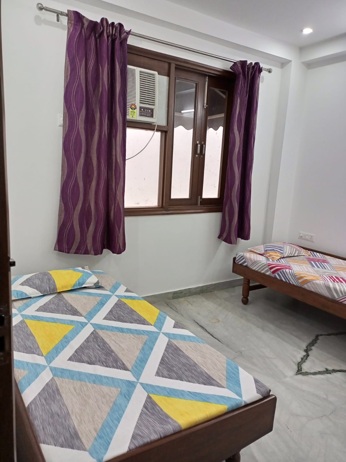1 BHK + Pooja Room Builder Floor For Rent in Saket