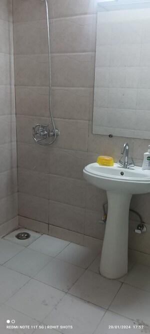 Bathroom in 2 BHK Apartment at Viddhi Tower, Mahagunpuram – for Sale