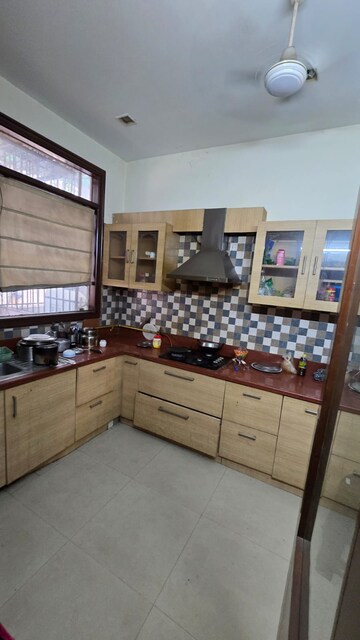 Kitchen in 3 BHK Builder Floor at Gulmohar Park – for Rent