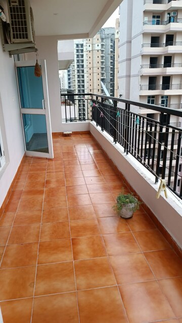 Balcony in 3 BHK Apartment at JKG Palm Court, Sector 16c Greater Noida – for Rent